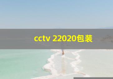 cctv 22020包装